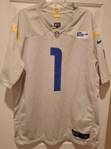 NFL Nike DeSean Jackson #1 LA RAMS Legend Game Jersey Size Xl Cover