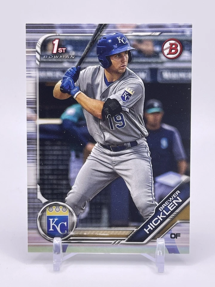 Brewer Hicklen 2019 1st Bowman Prospects #BP-72 Kansas City Royals - Image 1 of 1
