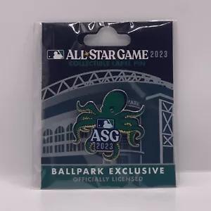 2023 ALL STAR GAME OCTOPUS SEATTLE BALLPARK EXCLUSIVE COLLECTIBLE LAPEL PIN 🐙 - Picture 1 of 1