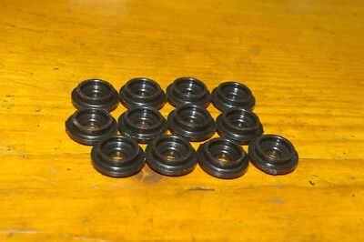 MG Midget 1500 botón de capota plástico negro paquete de 12 NOS 713501 Foto 1 de 2