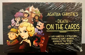 AGATHA CHRISTIE: DEATH ON THE CARDS Card Game - Modiphius Entertain - SEALED NEW - Picture 1 of 3