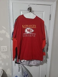 NFL Team Apparel Herren XL Kansas City Chiefs Football Rot Kurzarm T-Shirt - Bild 1 von 5