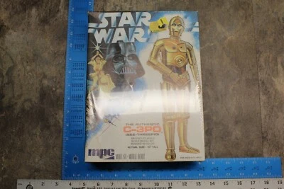 Vintage 1977 Star Wars MPC C-3PO 10" Scale Model Kit Complete sealed 106E - Image 1 of 4