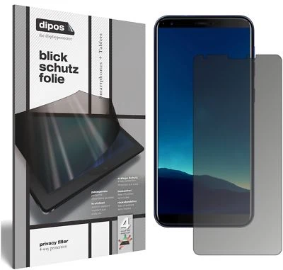 Screen Protector for Cubot R11 Privacy Filter 4-Way Protection dipos - Image 1 of 4