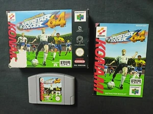 International superstar soccer 64 Nintendo N64 ISS Complet en boite - Picture 1 of 10