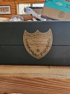 Vintage 1993 Dom Perignon Champagnerflasche - LEER MIT BOX - Bild 1 von 10
