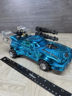 VTG 1990s Toy State Industrial Combat Car Lights Sounds Tested Minigun Battery - Image 1 of 4