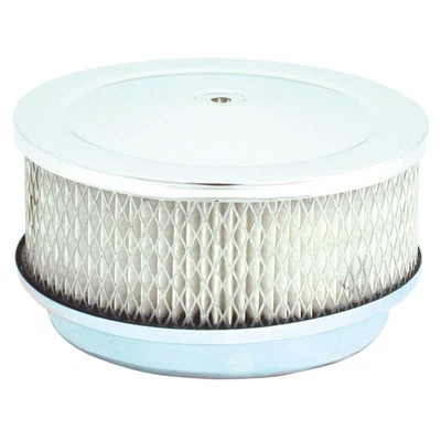 Spectre for Air Cleaner 6-3/8in. x 2-1/2in. Chrome - Paper - Image 1 of 4