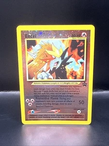 Pokemon Card - Entei #34 Black Star WOTC Movie Promo Reverse Holo E - Picture 1 of 6
