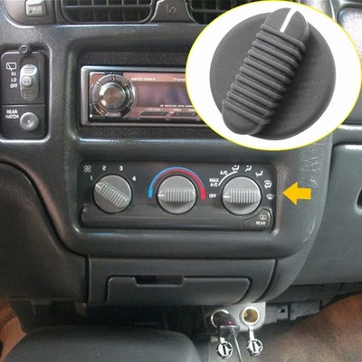 Nuevo 3 piezas de control perilla climática 1995-1997 para Chevy Blazer S10 GMC Jimmy Sonoma Foto 1 de 4