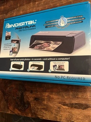 New Pandigital Photolink Model #PANSCN02 One Touch Scanner Brand New Open Box - Image 1 of 2