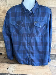 Dixxon Flanellhemd Damen Größe XL Knopfleiste Druckknöpfe - Bild 1 von 5