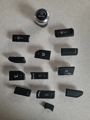 2021 GMC Sierra 1500 AC Heat Climate Control Switch Panel Buttons Only Oem GM - Image 1 of 2