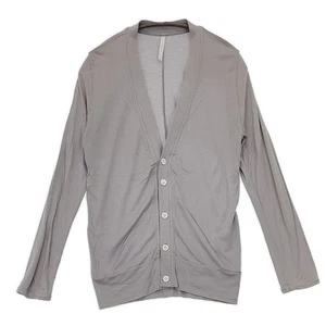 NO CONTROL AIR Product dyed Rayon Lyocell cardigan gray 5-0821M∞ - Picture 1 of 5