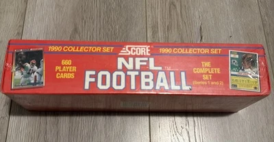1990 Score NFL Football Collector Set Complete Set Series 1 & 2 Factory Sealed - Image 1 of 2