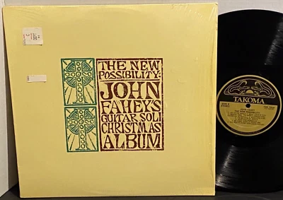 JOHN FAHEY The New Possibility TAKOMA Guitar Soli Christmas LP In SHRINK EX+ - Image 1 of 2