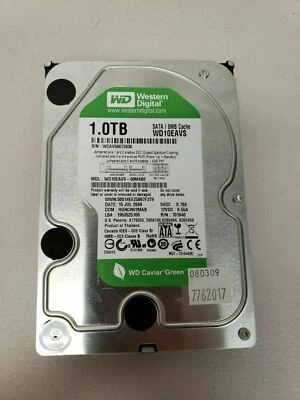 WD10EAVS Western Digital Caviar Green 1TB 5400RPM SATA 8MB Cache 3.5" WD - Image 1 of 2