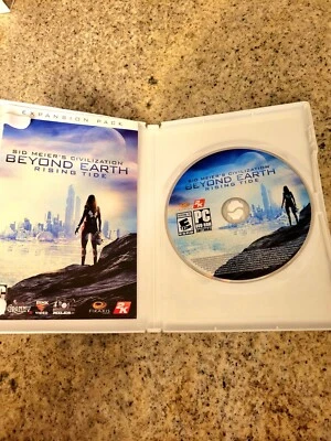 Sid Meiers Civilization Beyond Earth Rising Tide PC 2015 Preowned Complete  - Image 1 of 4