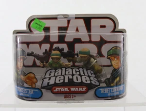 Star Wars Galactic Heroes Princess Leia & Rebel Commando Battle of Endor Figures - Picture 1 of 4