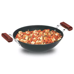 Futura Duro Anodizado 3,75 L 30 cm Wok/Kadai/Sartén Compatible - Imagen 1 de 10