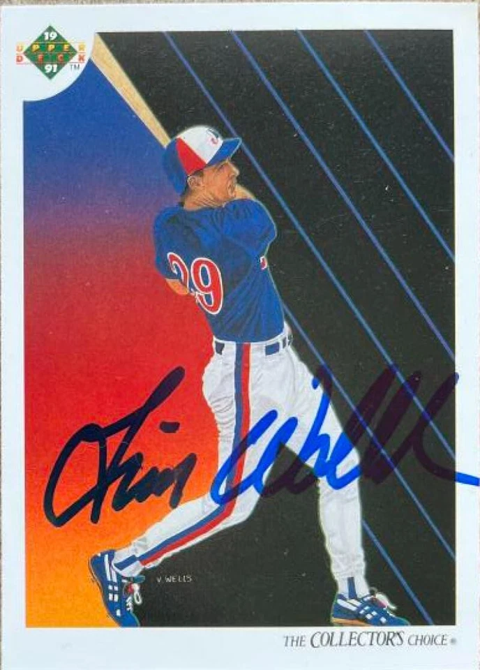 Tim Wallach Autographed 1991 Upper Deck #96 - Image 1 of 1