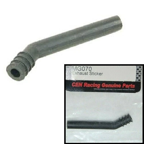 Rohr Von Auspuffanlage Ersatzteil CEN MG070 Exhaust Tube Sticker Stärken 11-7mm - Bild 1 von 1