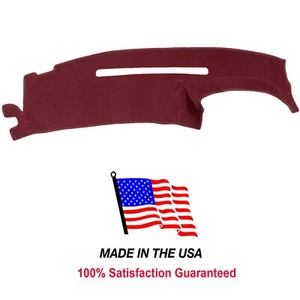 Burgundy Carpet Dash Cover Compatible with GMC Yukon 1995-1996 USA Made CH31 - Picture 1 of 2