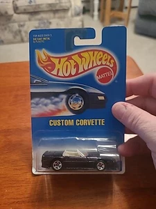 Nice Hot Wheels Custom Corvette 1/64 Scale Die Cast. Purple. NIB - Picture 1 of 2