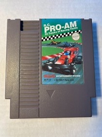 R.C. Pro-AM  Rare 1987 (Nintendo NES) Cartridge Only, Tested