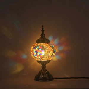 KK Mediterranean Style Bedside Lamp Table Decor Desk Light Fixtures 110V-220V - Picture 1 of 29