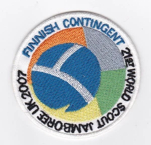 Parche contingente World Scout Jamboree 2007 Finlandia/Finish Scouts - Imagen 1 de 1