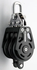 BLUESHARK 60mm Triple Becket Aluminum Block 2678 - Foto 1 di 2