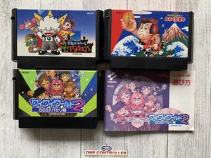 Nintendo Famicom NES Wai Wai World 2 & BOKU DRACULA KUN & GOEMON from Japan - Picture 1 of 12