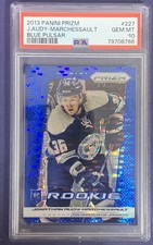 2013 Panini Prizm #277 Jonathan Audy Marchessault Blue Pulsar PSA 10 Gem Mint RC