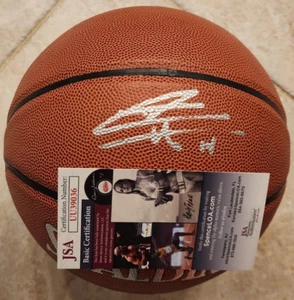 Tyler Herro Signed NBA Basketball w/ JSA COA #UU39036 Miami Heat - Picture 1 of 5