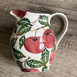 La Ceramica VBC Nove Pitcher Vase Apples Leaves Made in Italy Ceramic Decor - Picture 1 of 5