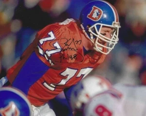 Autographed KARL MECKLENBURG Denver Broncos 8x10 Photo w/COA - Picture 1 of 1