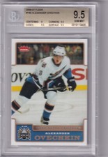 2006-07 Fleer #195 Alexander Ovechkin Graded BGS 9.5 GEM MINT