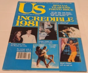 US Magazine 1981 December Special Reagan Mick Jagger Travolta Prince Charles - Imagen 1 de 6