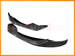 AC Style Carbon Fiber Front Add-on Splitter Lip For 2015-2018 F80 M3 F82 M4 - Picture 1 of 3