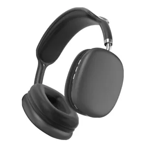 Bluetooth Headphones Over EarWireless Headset Stereo Black - Picture 1 of 2