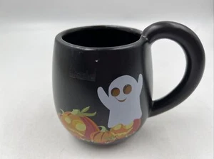 Modern Gourmet Foods Ceramic 14oz Ghost with Pumpkins Coffee Mug AA01B37005 - Picture 1 of 5