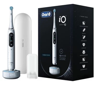 Oral-B iO Series 10 Adulto Spazzolino rotante-oscillante Bianco - Immagine 1 di 4