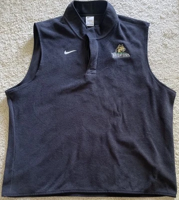 Suéter masculino Wright State Raiders XL preto pulôver sem mangas golfe Nike - Imagem 1 de 4