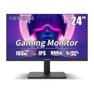 24 Inch Gaming Monitor with 165hz/144hz, IPS 1ms, FHD 1080p and HDR 10 | PC C... - Picture 1 of 4