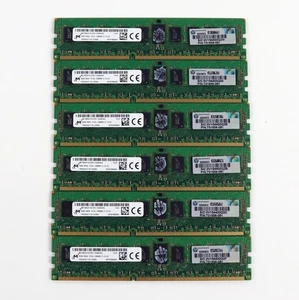 MT18KSF1G72PZ-1G6N1 Micron 8GB PC3L-12800R 1600MHz DDR3 Server Memory Lot 6 - Picture 1 of 3