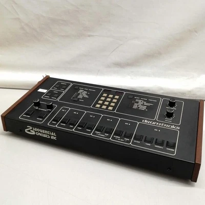 Sequential Circuits Drumtraks Model 400 Drum Machine 13 Full Sampled Sounds Use - Image 1 of 4