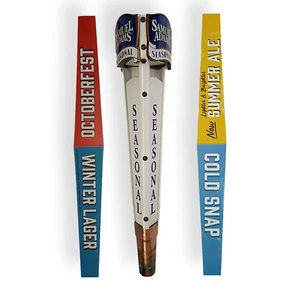 Samuel Adams Seasonal Beer Tap Handle Summer Ale Winter Lager Octoberfest Sam #2 - Picture 1 of 7