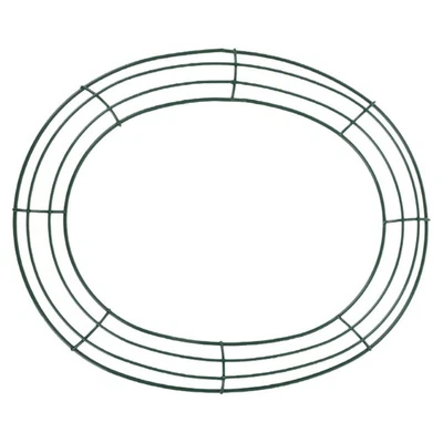  Wreath Frame Wire Flower Arrangement Holder Mini Wreaths for Cabinets - image 1 of 4