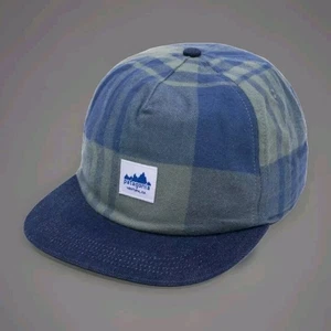 Patagonia Mütze Herren verstellbar grün blau kariert Range Cap Hemlock Snapback - Bild 1 von 5